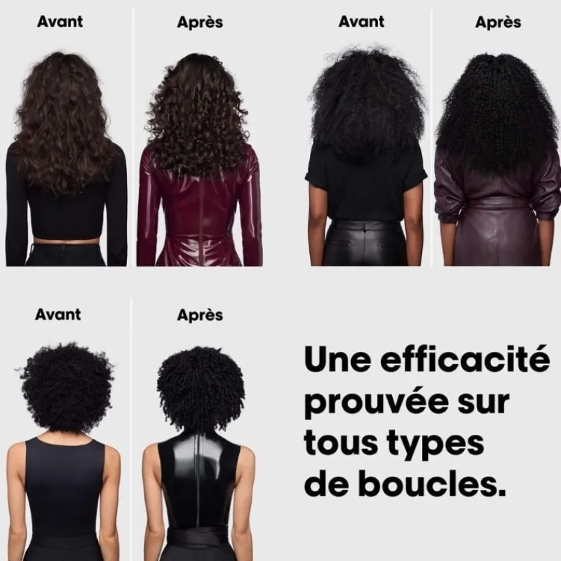 L’Oréal Professionnel Paris Duo coiffant pour cheveux frisés à crépus Curl Expression Best
