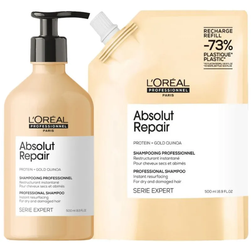 L’Oréal Professionnel Paris Duo recharge Absolut Repair + shampooing 500ml Online