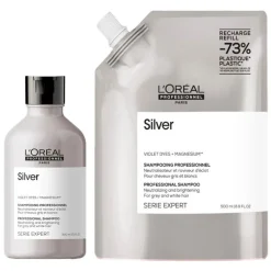L’Oréal Professionnel Paris Duo recharge déjaunissant Silver + shampooing 300ml Best