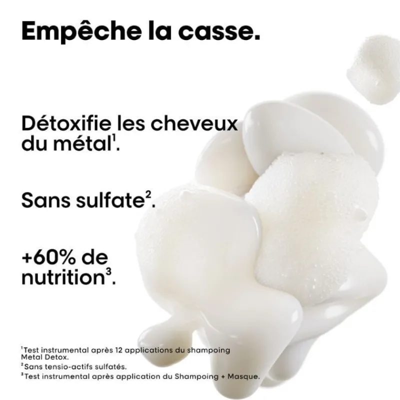 L’Oréal Professionnel Paris Duo recharge Metal Detox + shampooing 300ml New