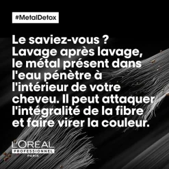 L’Oréal Professionnel Paris Duo recharge Metal Detox + shampooing 300ml New
