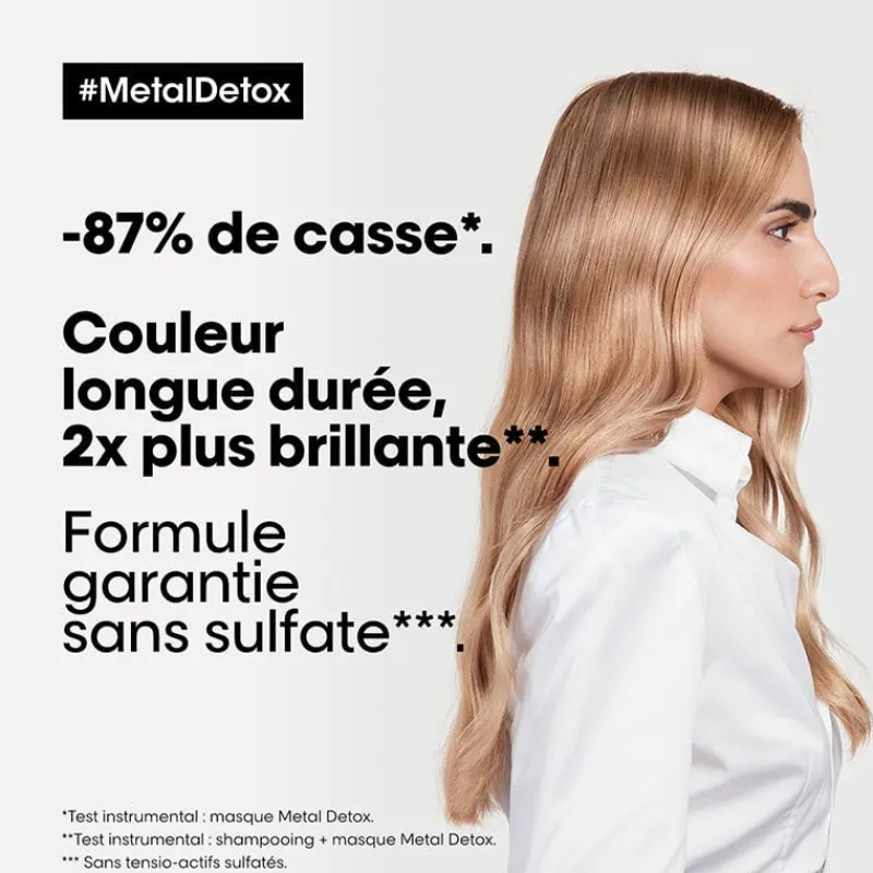 L’Oréal Professionnel Paris Duo recharge Metal Detox + shampooing 500ml Sale