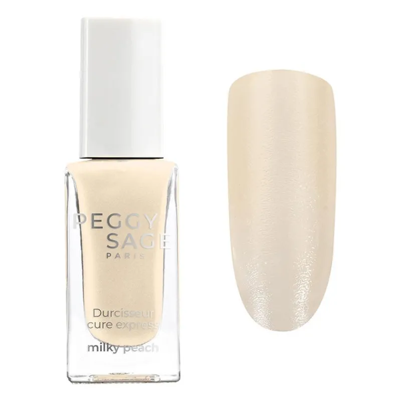 Peggy Sage Durcisseur cure express Nail Care milky peach Best