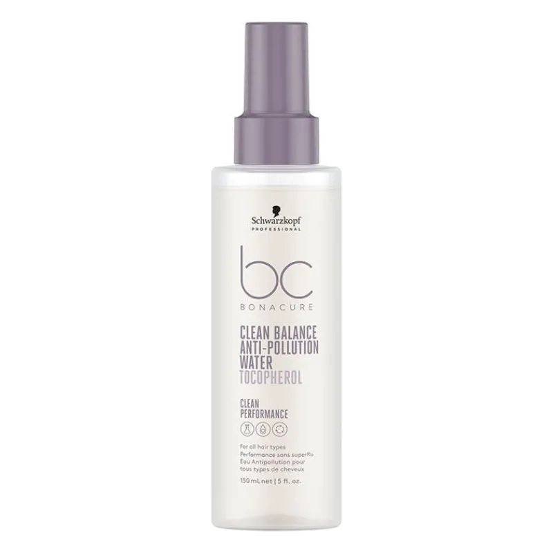 Schwarzkopf Professional Eau anti-pollution pour tous types de cheveux BC Clean Balance Sale