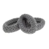 La Boutique du Coiffeur Elastiques XXL lot de 3 Gris