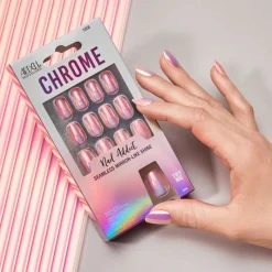 Ardell Faux ongle effet chrome orb
