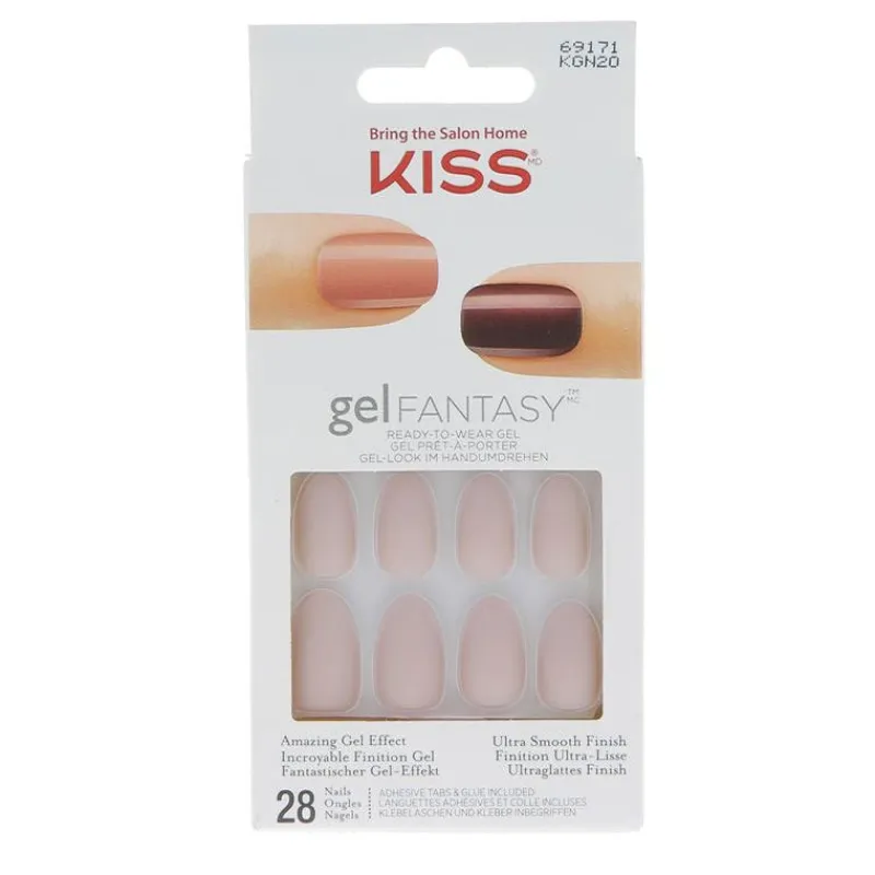 Kiss Faux ongles Gel Fantasy Long wait'n see New