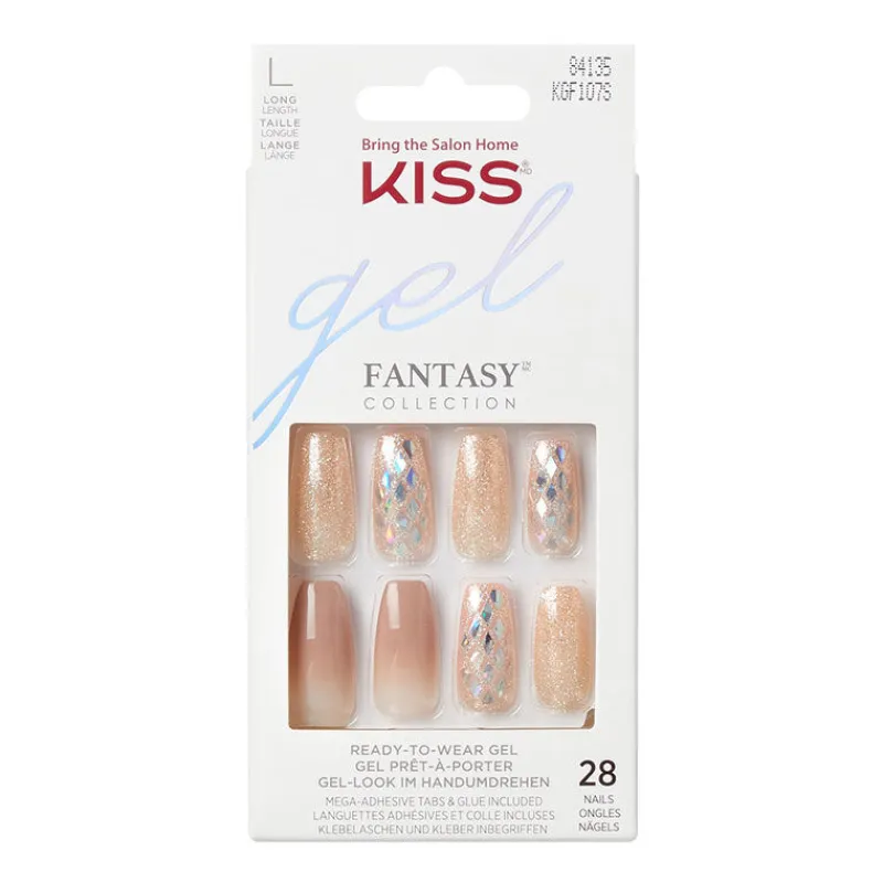 Kiss Faux ongles Gel Fantasy Long hard to forget New