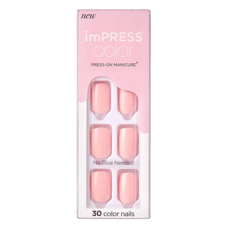 Kiss Faux ongles impress color pick me pink Sale