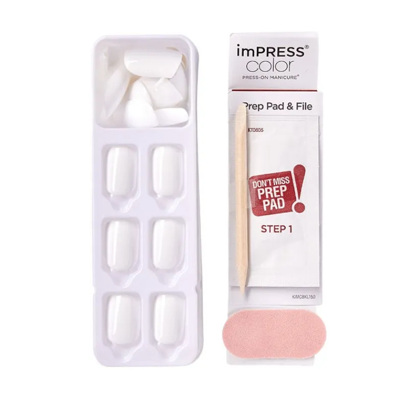 Kiss Faux ongles impress color frosting Hot