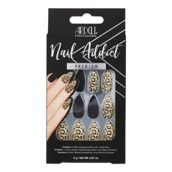 Ardell Faux ongles Nail Addict black leopard Outlet