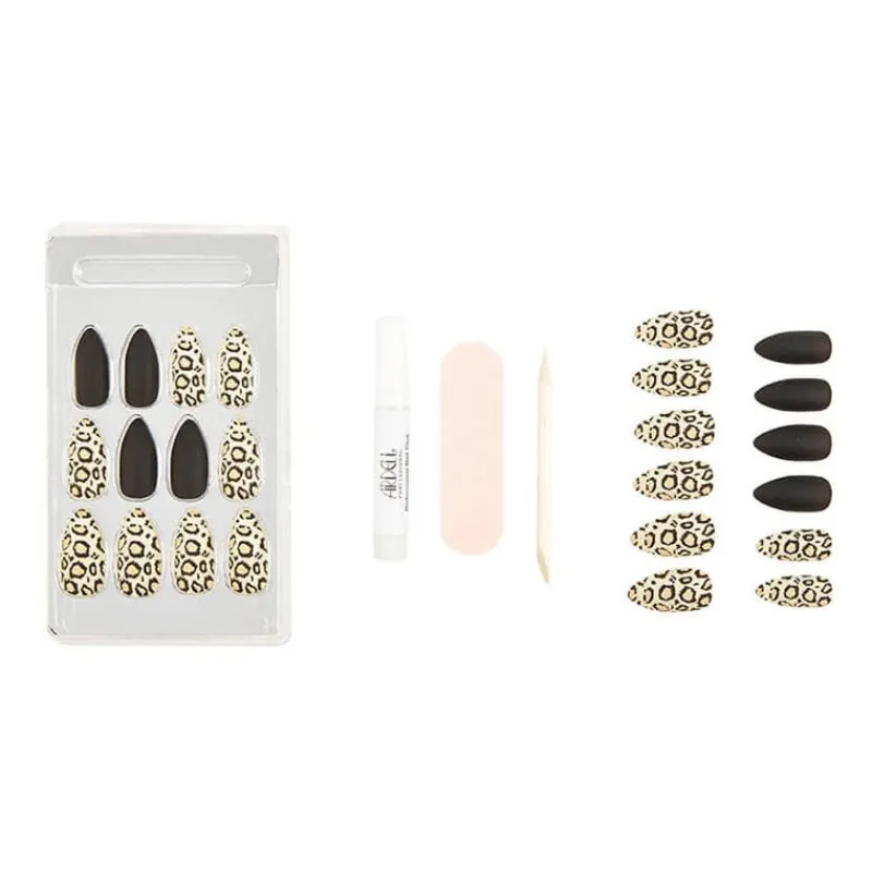 Ardell Faux ongles Nail Addict black leopard Outlet
