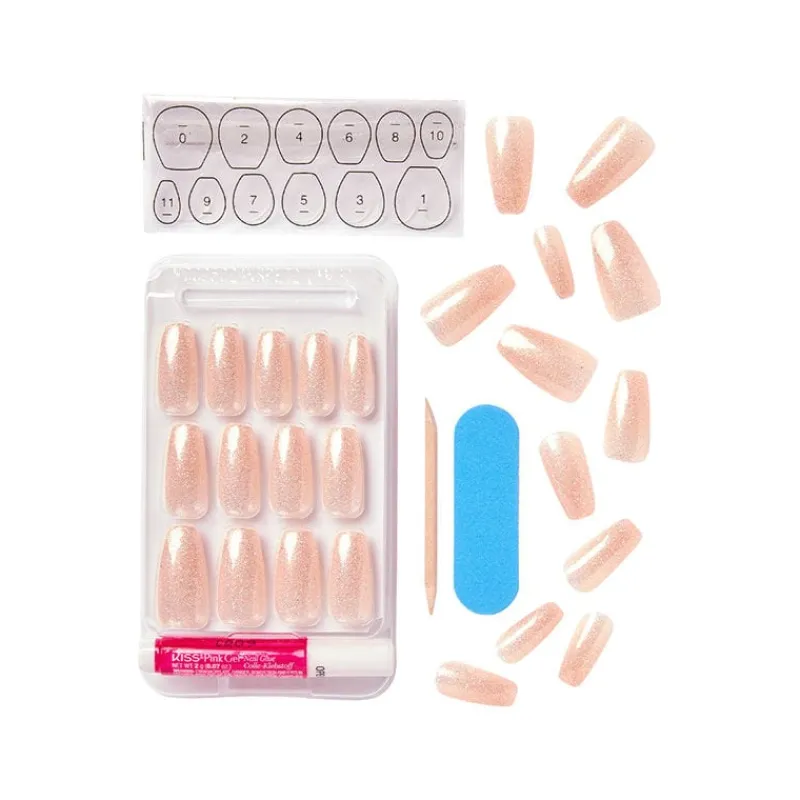 Kiss Faux Ongles Rock Candy Hot