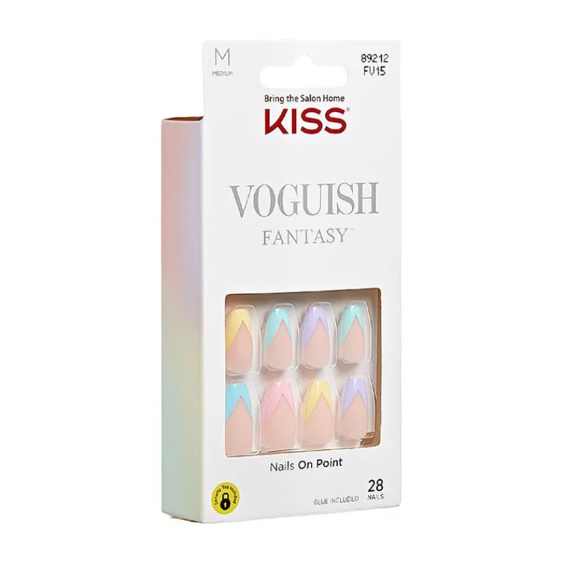 Kiss Faux ongles Voguish Fantasy candies taille medium Online
