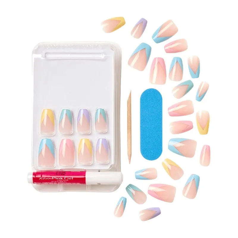 Kiss Faux ongles Voguish Fantasy candies taille medium Online