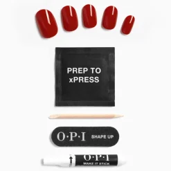 O.P.I Faux ongles xpress/on big apple red Clearance