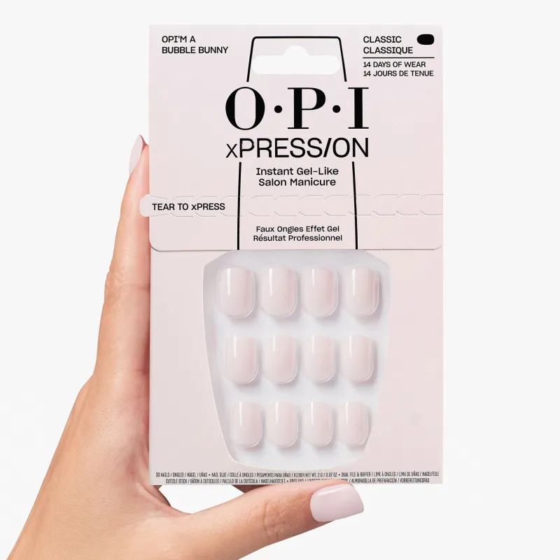 O.P.I Faux ongles xpress/on bubble bunny Clearance