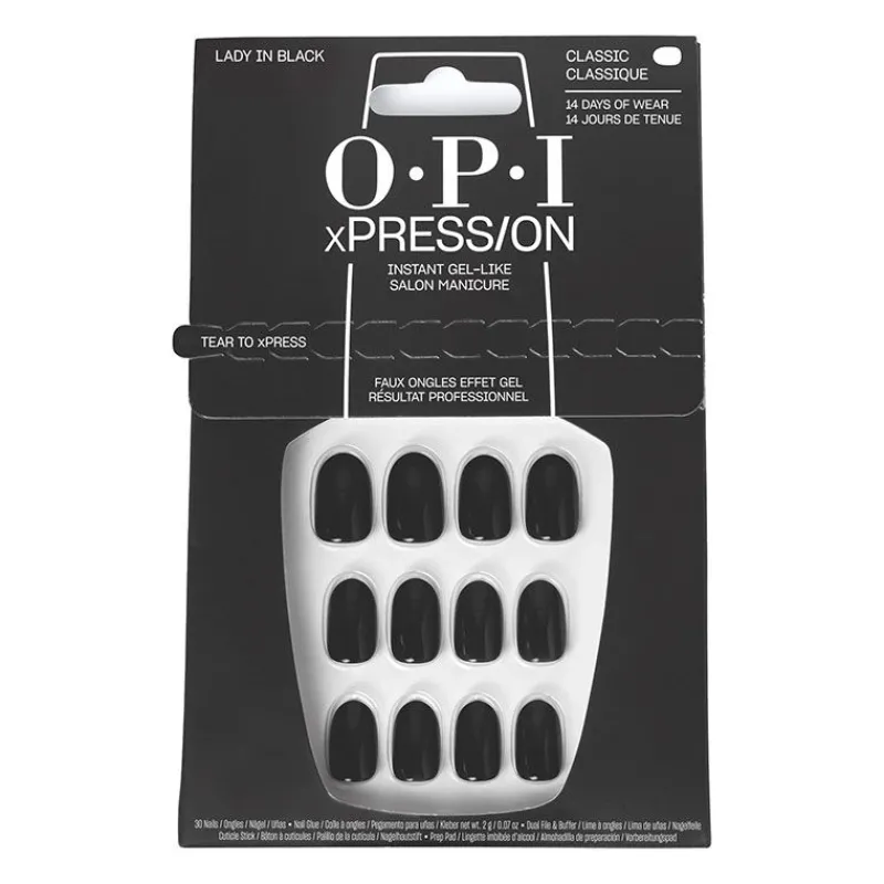 O.P.I Faux ongles xpress/on lady in black Sale