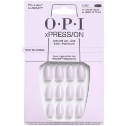 O.P.I Faux ongles xpress/on polly want a lacquer Discount