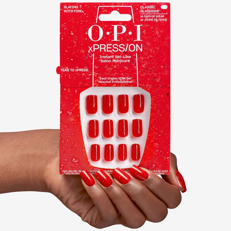 O.P.I Faux ongles xpress/on slaying with fire Online