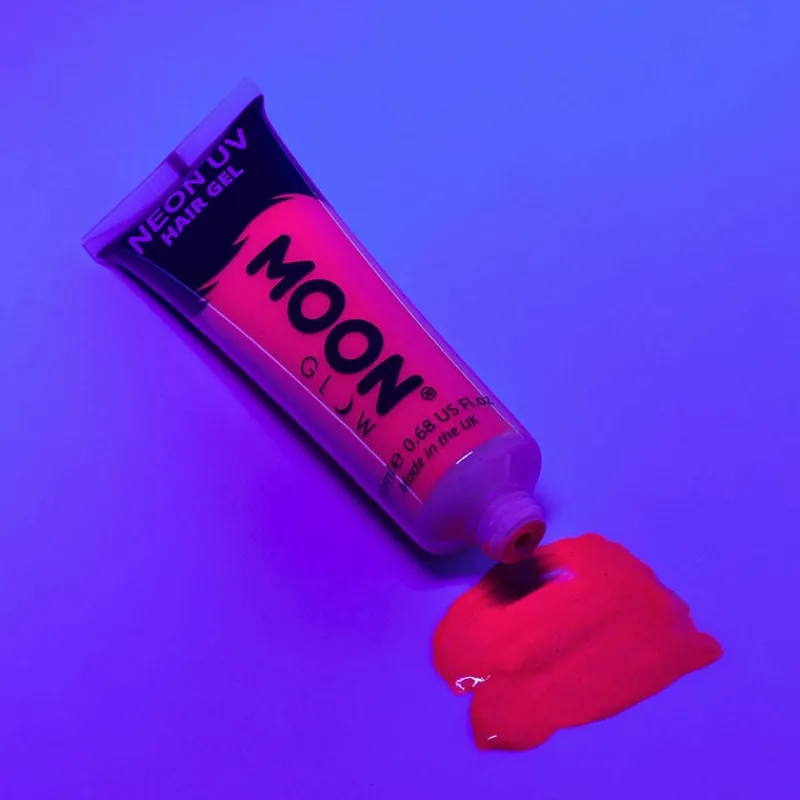 Moon Creations Gel coloré néon Moon Glow rouge Best
