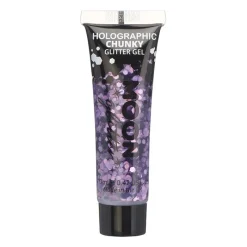 Moon Creations Gel holographique à grosses paillettes Moon Glitter violet Online
