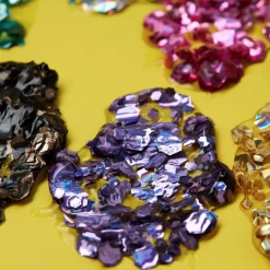 Moon Creations Gel holographique à grosses paillettes Moon Glitter violet Online