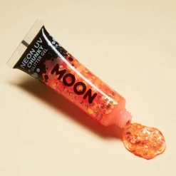 Moon Creations Gel néon à grosses paillettes Moon Glow orange Sale