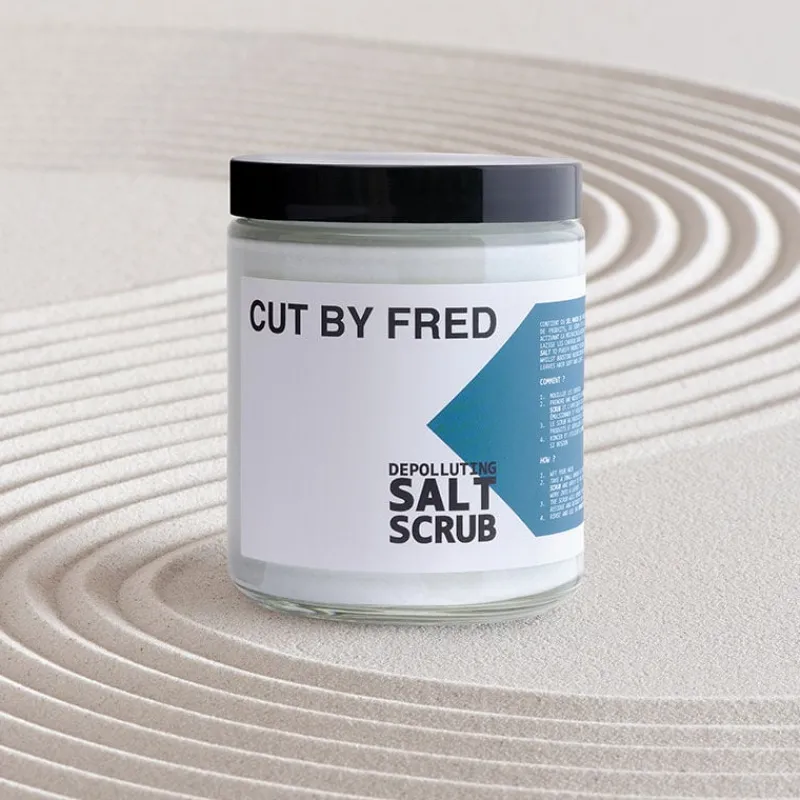 Cut by Fred Gommage lavant et dépolluant au sel marin Depolluting Salt Scrub
