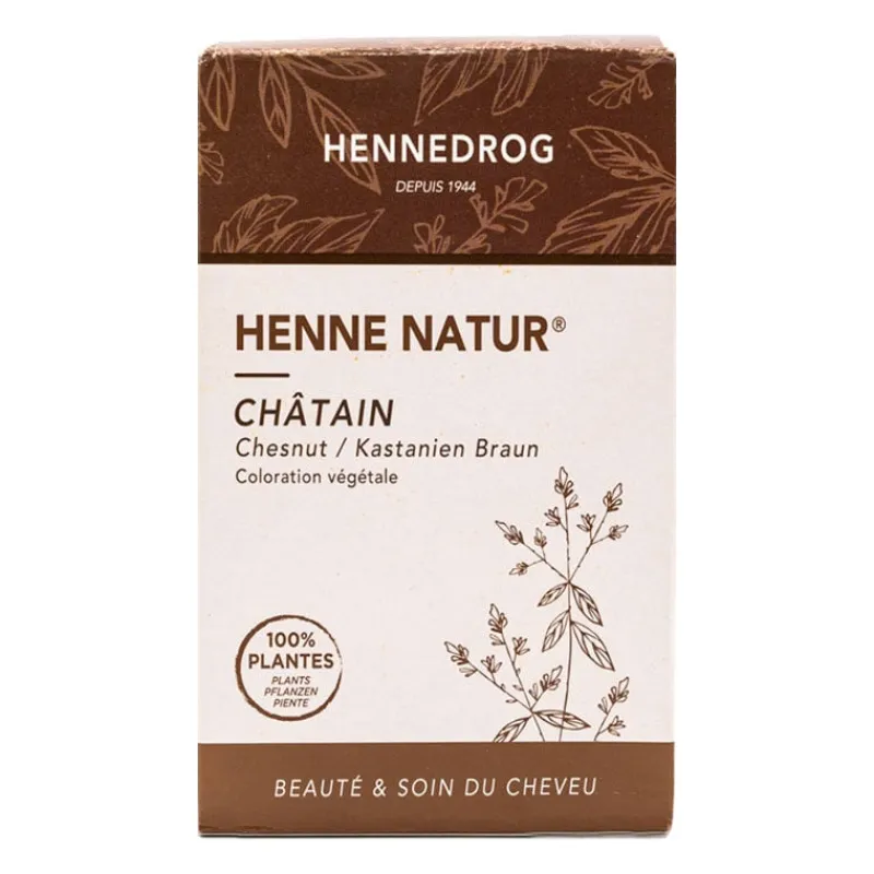 Hennedrog Henné Natur châtain Clearance