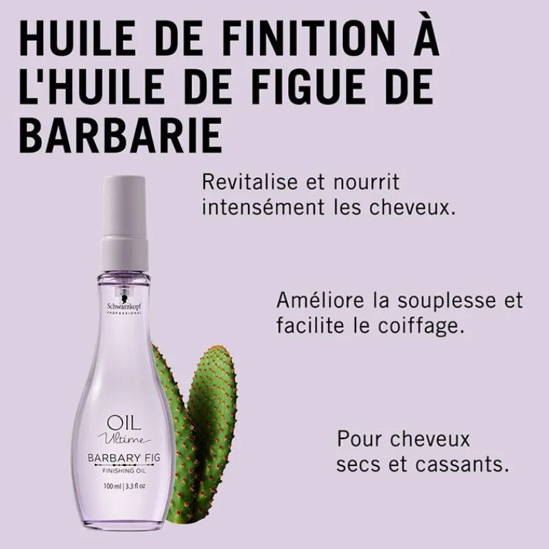 Schwarzkopf Professional Huile de finition Barbary Fig pour cheveux secs et cassants Outlet
