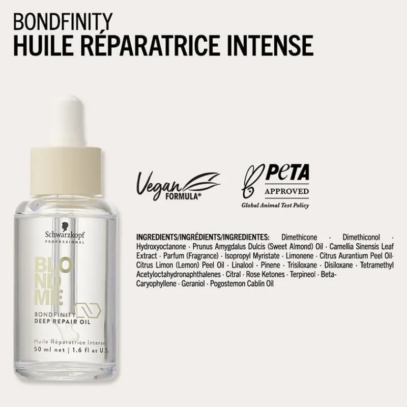 Schwarzkopf Professional Huile réparatrice intense Blondme Bondfinity Outlet