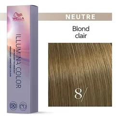 Wella Professionals Illumina color 8/ blond clair naturel Hot