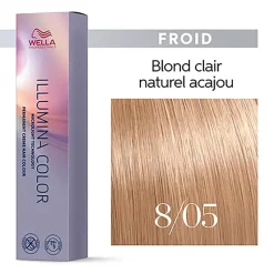 Wella Professionals Illumina color 8/05 blond clair naturel acajou Outlet
