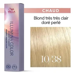 Wella Professionals Illumina color 10/38 blond très très clair doré perlé Discount