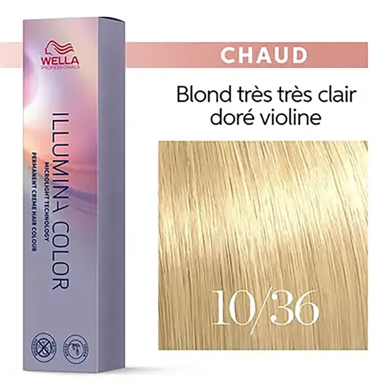 Wella Professionals Illumina color 10/36 blond très très clair doré chocolat Best