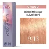 Wella Professionals Illumina color 9/43 blond très clair cuivré doré Online