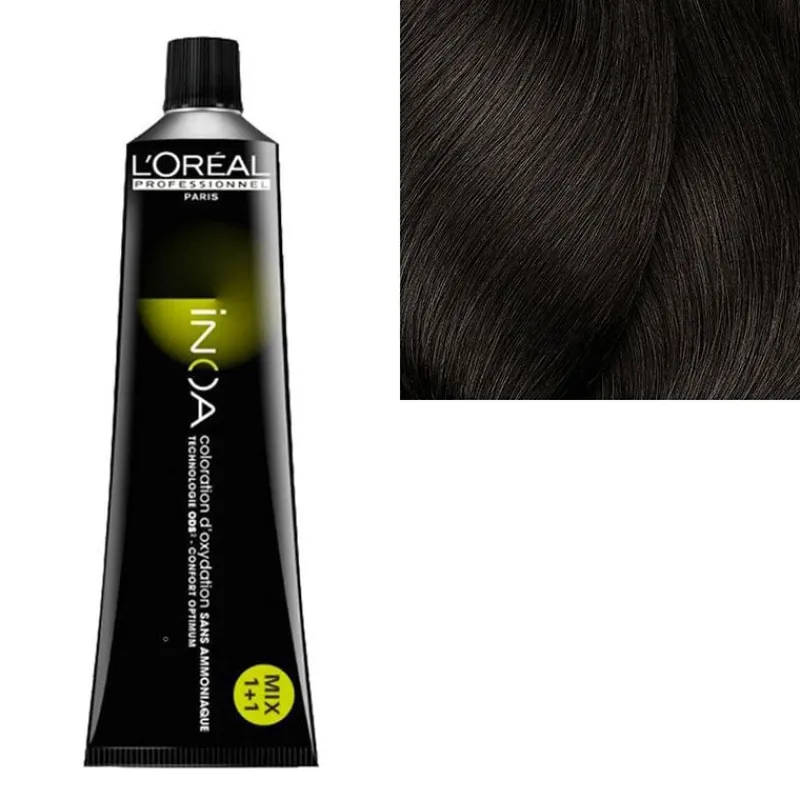 L’Oréal Professionnel Paris Inoa Coloration sans ammoniaque 4.3 châtain doré Hot