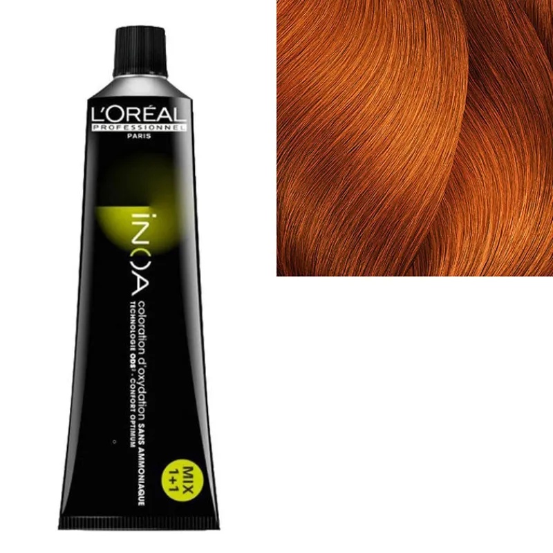 L’Oréal Professionnel Paris Inoa Coloration sans ammoniaque 7.43 blond cuivré doré