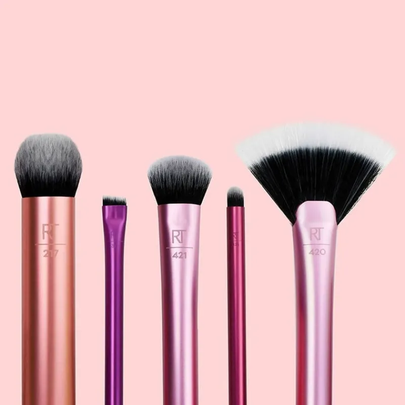 Real Techniques Kit 5 pinceaux Artist Essentials New