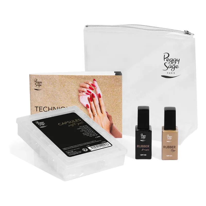Peggy Sage Kit capsule Soft Gel technique Américaine ballerine Clearance