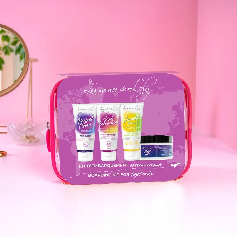 Les Secrets de Loly Kit d'embarquement cheveux crépus New