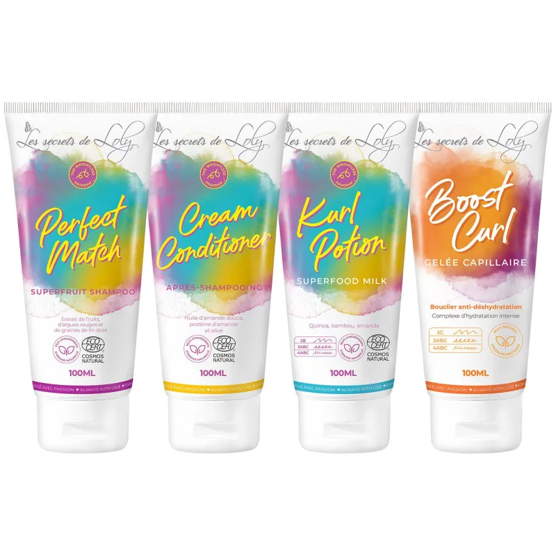 Les Secrets de Loly Kit d'embarquement cheveux ondulés Discount