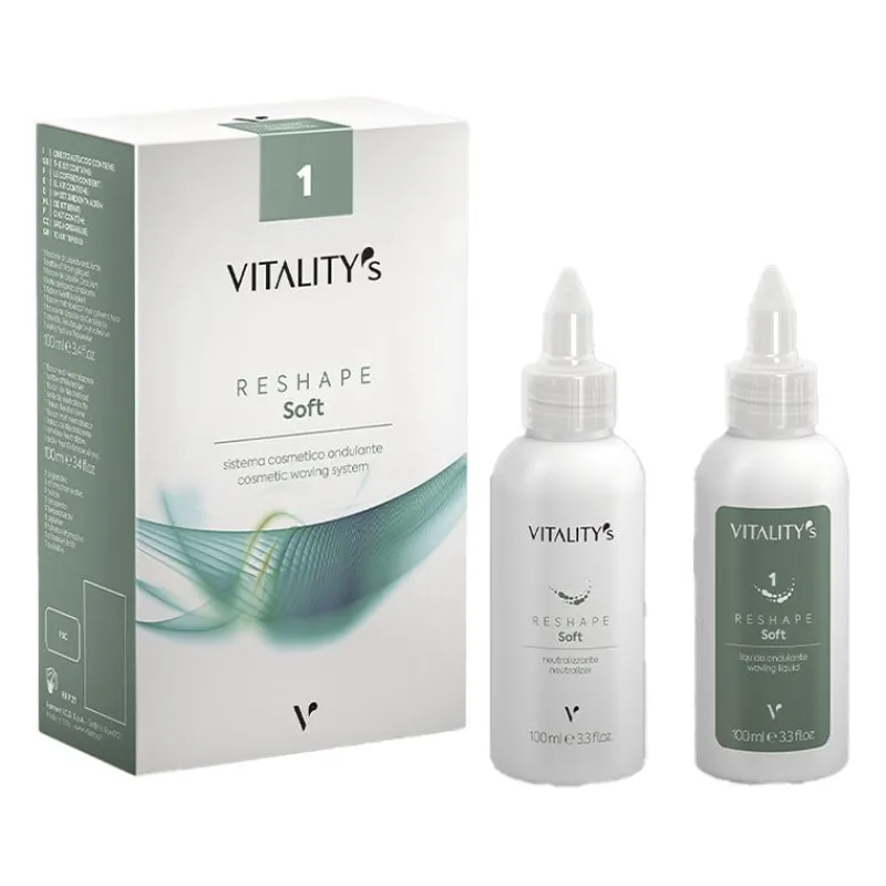 Vitality's Kit Reshape Soft systeme ondulant cheveux naturels, force 1 Sale