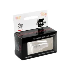 Peggy Sage Kit stamping racloir & tampon Best