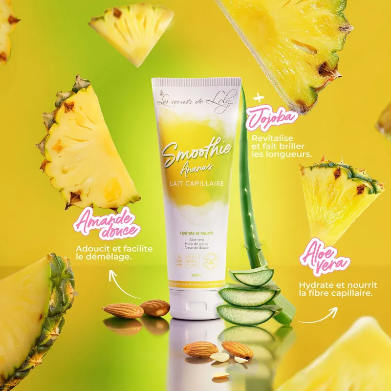 Les Secrets de Loly Lait capillaire Smoothie Ananas Discount