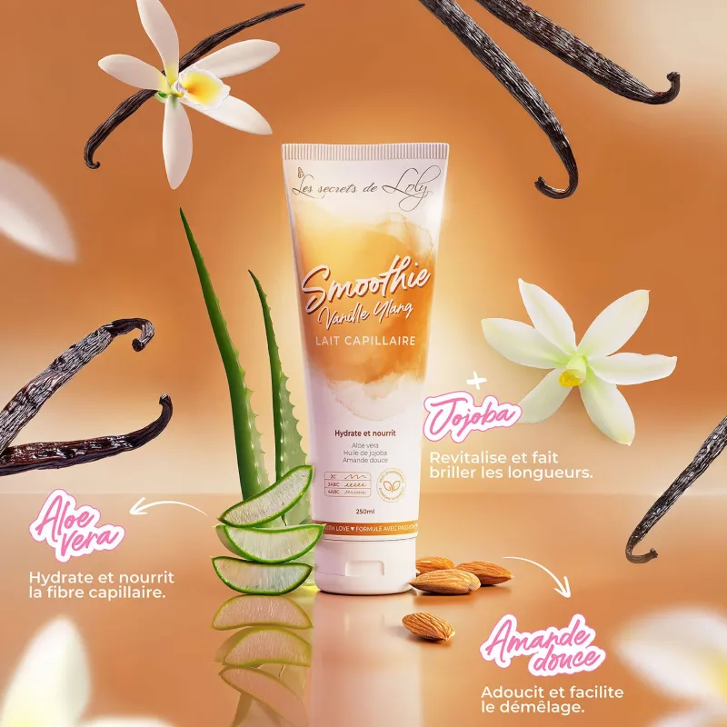 Les Secrets de Loly Lait capillaire Smoothie Vanille Ylang Sale