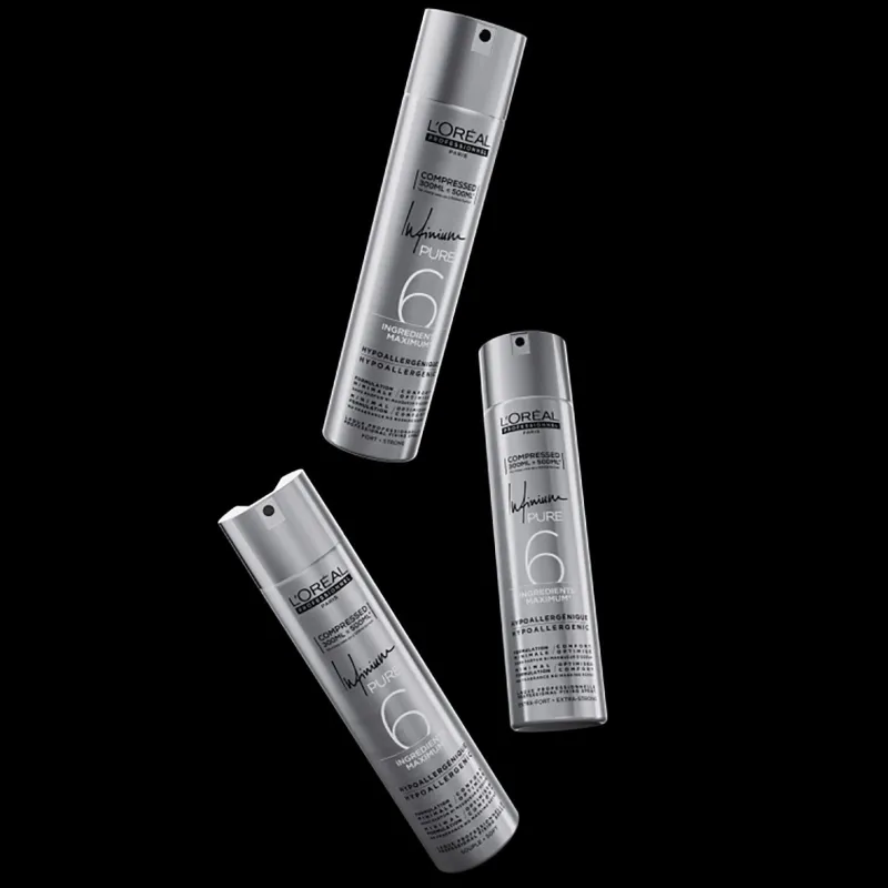 L’Oréal Professionnel Paris Laque Infinium Pure fixation forte 300ml