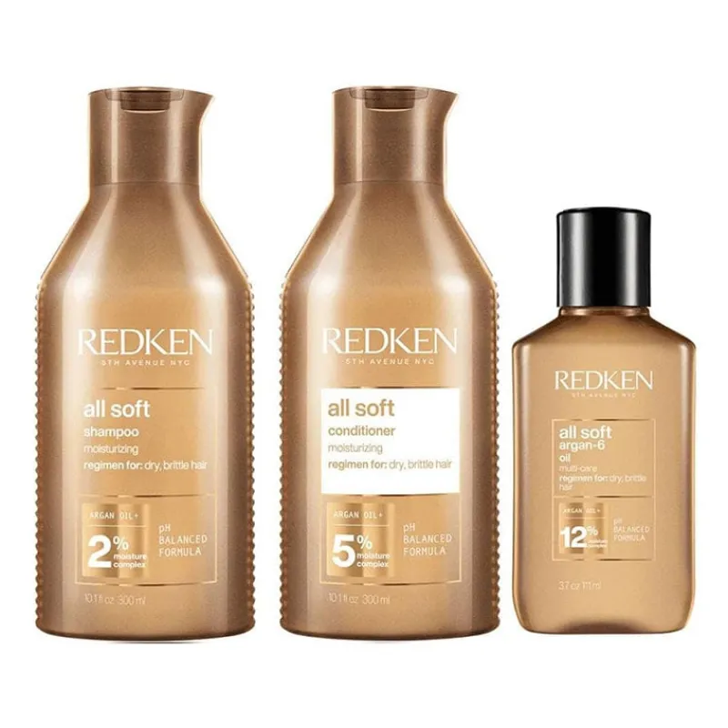 Redken Le rituel hydratant cheveux secs et rêches All Soft Best