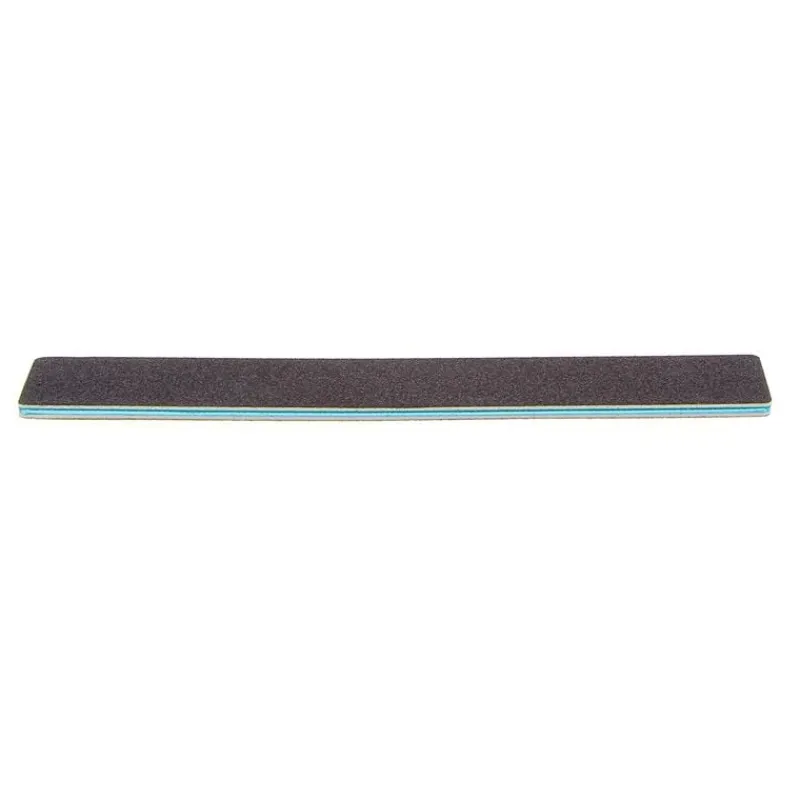 Kerasoin Professionnel Lime rectangulaire noire pour ongles naturels 180/240 : Grain fin/ très fin Hot